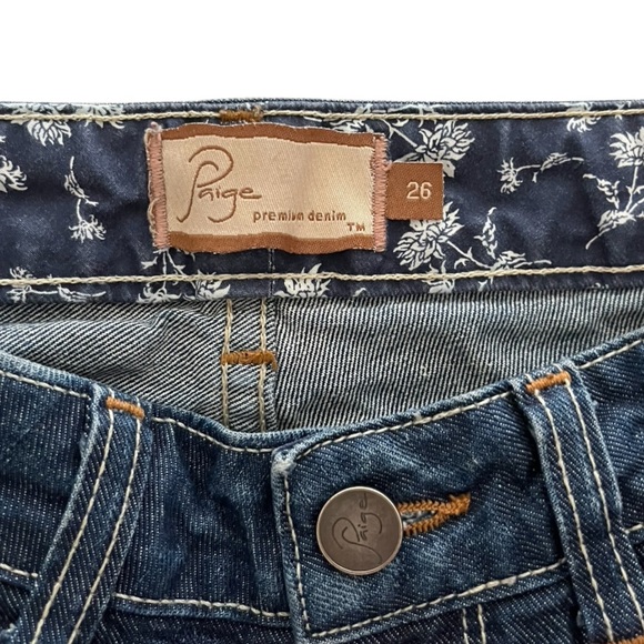 Paige Premium‎ Denim Hollywood Hills Bootcut Jeans Size 26 - Picture 3 of 9